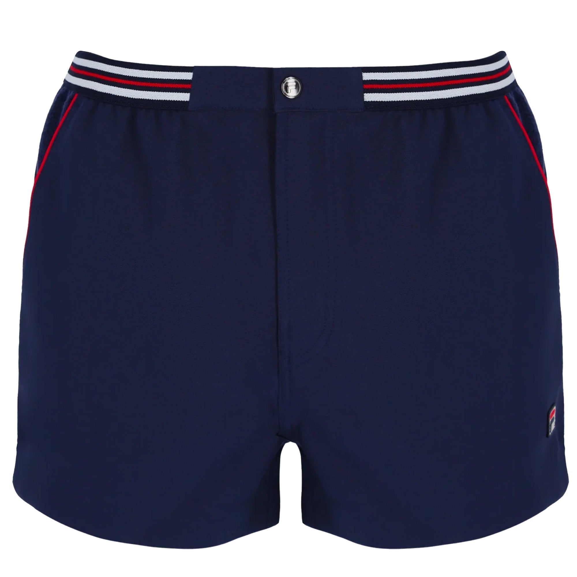 Terry pocket stripe shorts