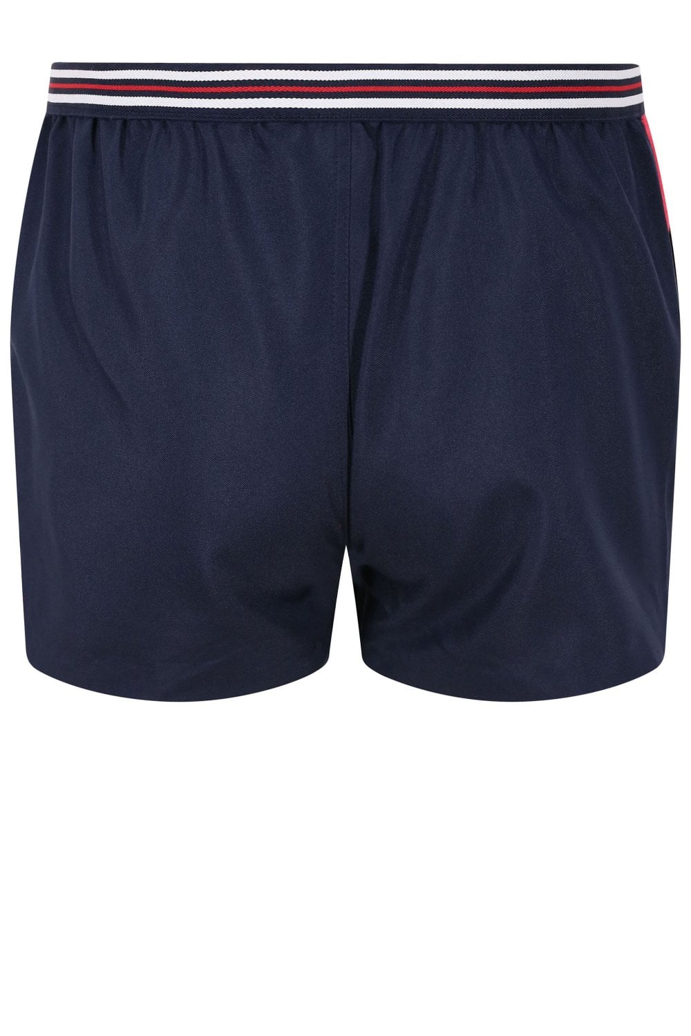 Terry pocket stripe shorts