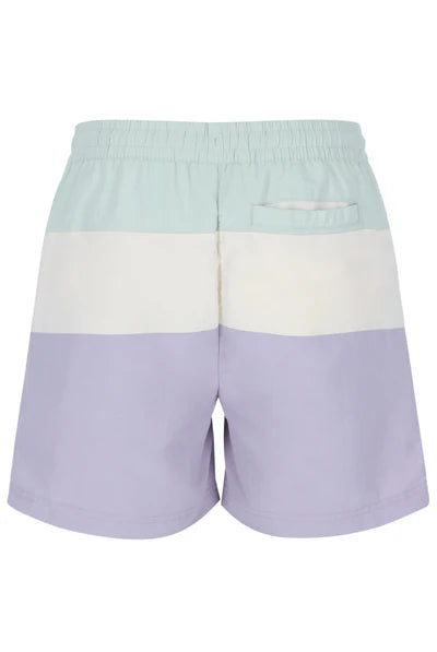 Alexi colour block swim shorts