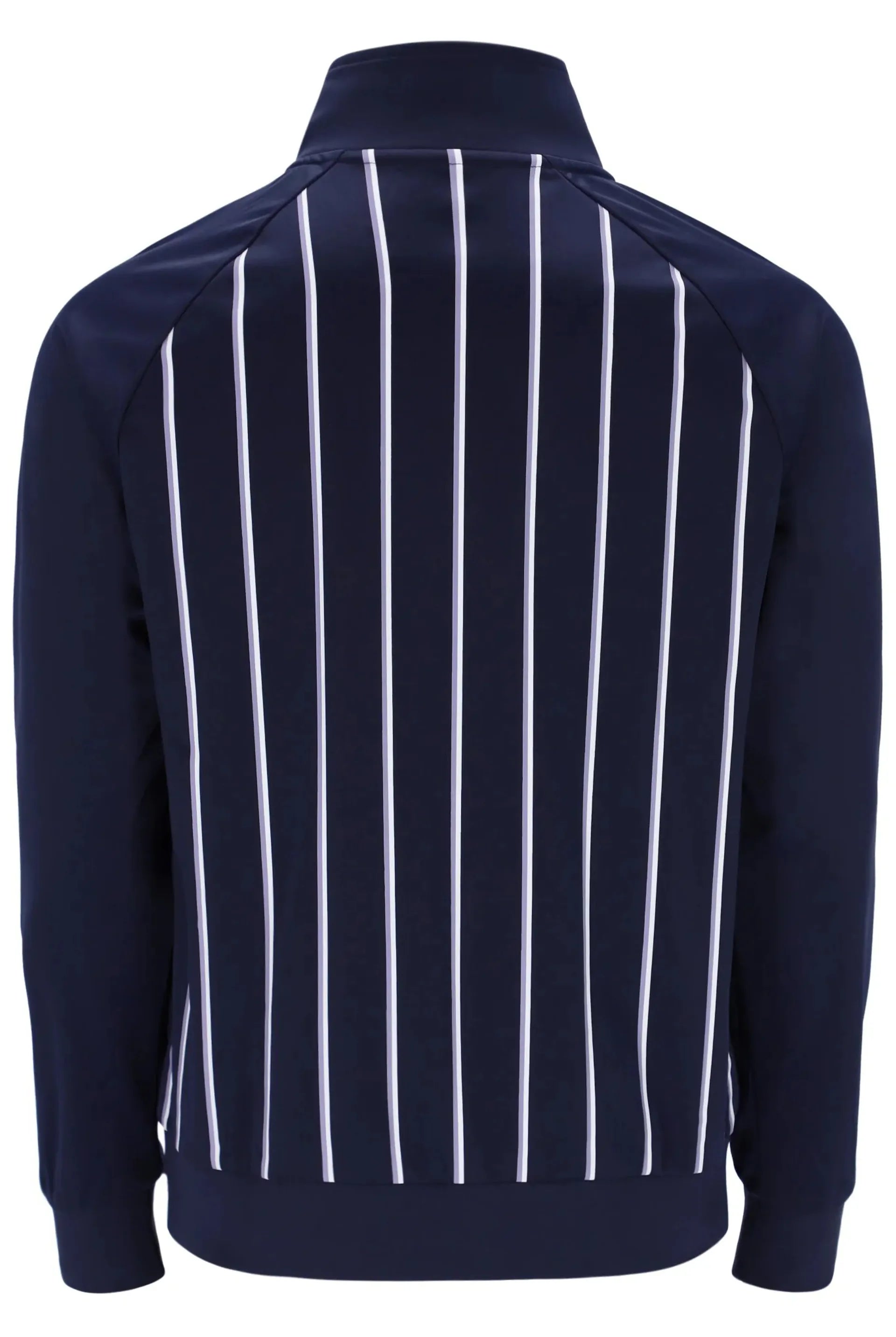 Stripe printed track top