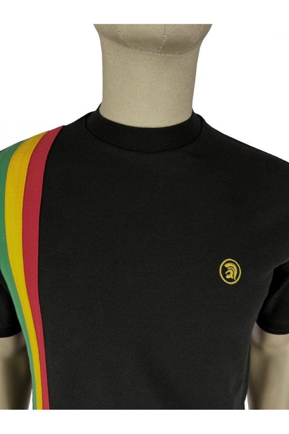 Racing stripe t.shirt