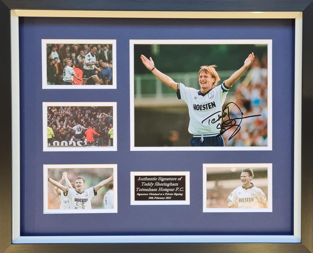 Tottenham Teddy Sheringham Memorabilia