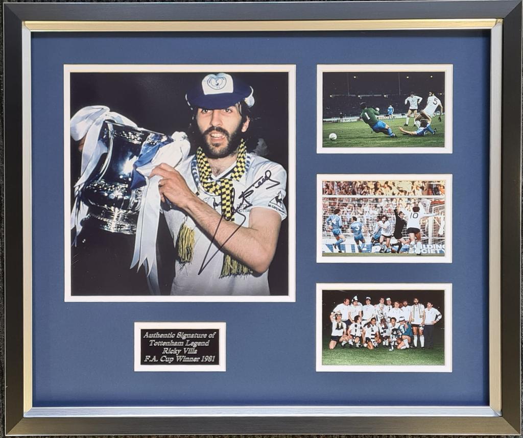 Tottenham Ricky Vills Memorabilia