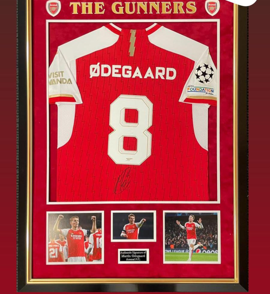 Arsenal Odegaard Memorabilia