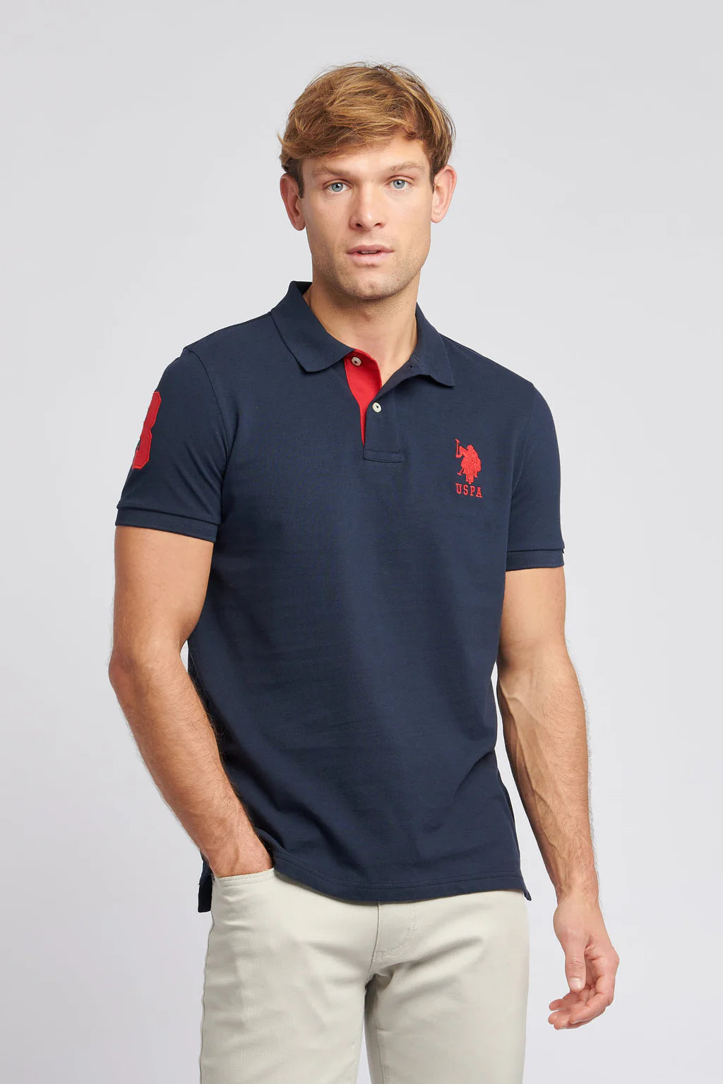 PLAYER 3 PIQUE POLO